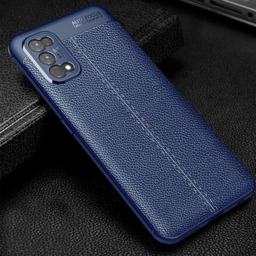ETUI IPAKY SKÓRA PANECRNE+SZKŁO 9D DO REALME 7 PRO