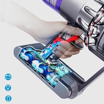 Запасной аккумулятор V10 для мотор-головки Dyson V10 6000 мАч 25,2 В
