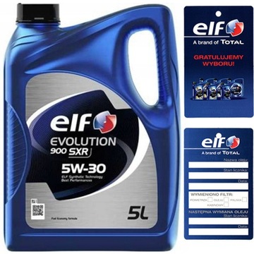 ELF 5W30 EVOLUTION 900 SXR OLEJ 5W-30 5L