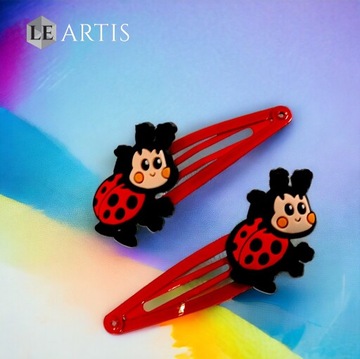 Заколки для волос Божьи коровки детские