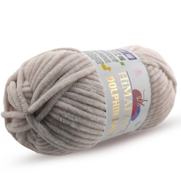 HIMALAYA GRUBA włóczka DOLPHIN BABY MASKOTKI JASNY BEŻ CAPPUCCINO 80342