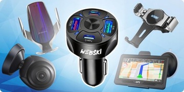Разъем для быстрого зарядного устройства для автомобиля QC 3.0 6A 30W 2xUSB-C 2xUSB для телефона