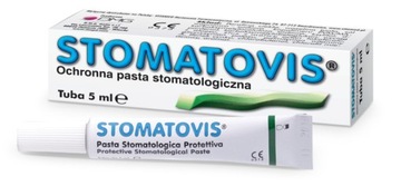 STOMATOVIS Ochronna Pasta Stomatologiczna na AFTY 5 ml