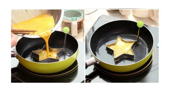 ФОРМА ДЛЯ ЖАРКИ ЯИЦ - стальная форма со звездообразной ручкой