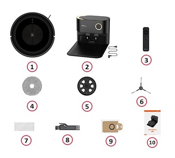 Робот-очиститель ULTENIC TS1 моющая СТАНЦИЯ САМОДРЕНАЖА УФ-фильтр