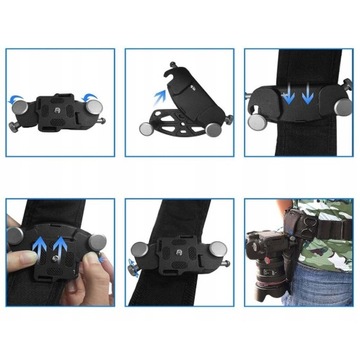 ПОЯСНАЯ РУЧКА ПРЯЖКА РЕМНЯ БЫСТРОРАЗЪЕМНАЯ ПРЯЖКА ЗАЖИМ ДЛЯ КАМЕРЫ