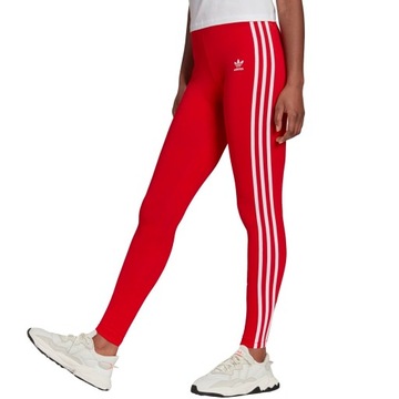 Koreaans Ciro Snazzy Legginsy Adidas Czerwone - Niska cena na Allegro.pl