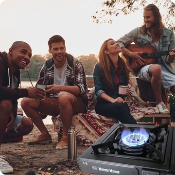 ТУРИСТИЧЕСКАЯ ГАЗОВАЯ ПЛИТА 2в1 С РЕДУКТОРОМ И КОРПУСОМ + КАРТРИДЖ И БЕСПЛАТНО