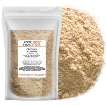 CZOSNEK MIELONY 100g Suszony aromatyczny jakość