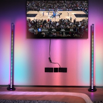 LAMPA LED podłogowa Bluetooth AMBIENT RGBWCCT PILOT INTELIGENTNA