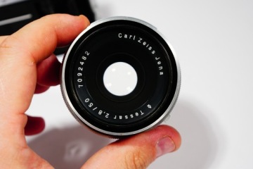 Аналоговая ретро-камера Praktica Tlova + объектив Carl Zeiss 2,8/50 мм
