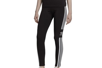 34 DAMSKIE SPODNIE LEGGINSY GETRY ADIDAS CZARNE