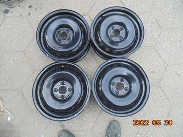 4× DISK OCELOVÝ HYUNDAI OE 6.0" X 15" 4X100 ET 47