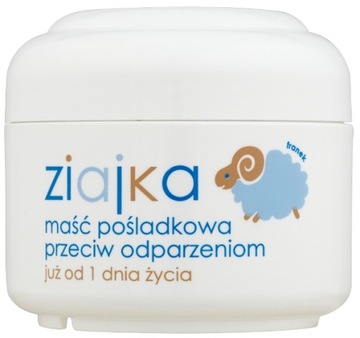 Ziajka maść pośladkowa przeciw odparzeniom 50ml