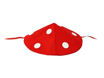 НАРЯД «МУЗЫКАЛЬНЫЙ ГРИБ», ШЛЯПА + ЮБКА-МАФИК