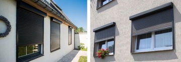 НАРУЖНЫЕ ЭЛЕКТРИЧЕСКИЕ СТАВНИ + ВЫКЛЮЧАТЕЛЬ 130x210