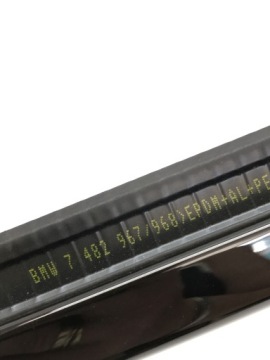 BMW I4 УПЛОТНИТЕЛЬ ОКНА ЗАДНЕЙ ДВЕРИ 7482967