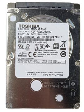DYSK TWARDY HDD TOSHIBA 1TB 2,5