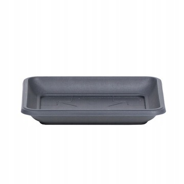 PODSTAWKA POD DONICZKĘ ANTRACYT Czarna 22cm