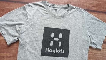 HAGLOFS Camp Tee Men Koszulka Tshirt DUŻE LOGO XXL