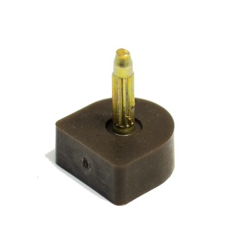 Fleki do butów z bolcem 11x11 mm Brązowe USA