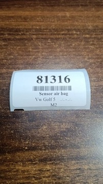 VW GOLF V ДАТЧИК ПОДУШКИ БЕЗОПАСНОСТИ 1K0909605T