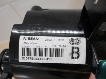 NISSAN NAVARA NOTE PULSAR 14- HALOGEN PRAVÝ 26600-1HA0B STAV NOVÝ ORIGINÁLNÍ