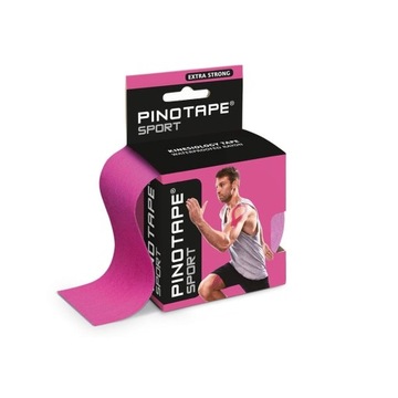 Taśma do kinesiotapingu PINO 5cm x 5m Róż