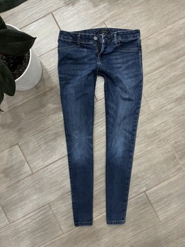 Ralph Lauren spodnie jeans rurki dzinsy 34 xs SKINNY