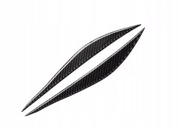 ГЛАЗА ЛАМП BMW 3 F30 F31 ЧЕРНЫЙ ГЛЯНЦЕ / КАРБОН