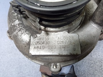 MERCEDES A W169 160 CDI TURBO A6400901380