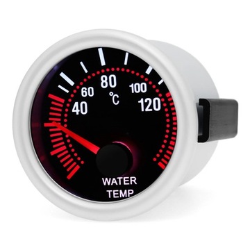 52mm Smoke Len Pointer Boost Gauge -1~0~2 BAR Turbo Boost Meter Whit~73827