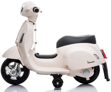 МОТОР НА АККУМУЛЯТОРЕ VESPA ДЛЯ ДЕТЕЙ, ЗВУК, СВЕТ, МОТОР ДЛЯ СКУТЕРА