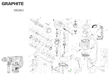 ПЕРЕКЛЮЧАТЕЛЬ РЕЖИМА РАБОТЫ ГРАФИТОВОГО УДАРНОГО МОЛОТОКА 58Г862