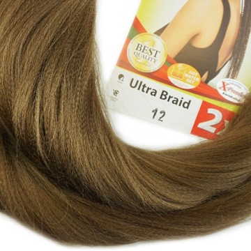 X-PRESSION Ultra Braid Pre-Stretched 12 włosy syntetyczne