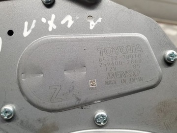 LEXUS NX 2015 Z ZADU MOTOREK STĚRAČE OKNO ZADNÍ