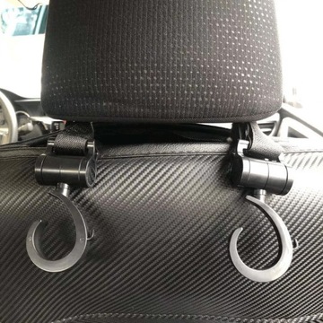 Крючки для сумки-шоппера в коляску, 2 шт, ПРОЧНАЯ РУЧКА-ВЕЛКРО