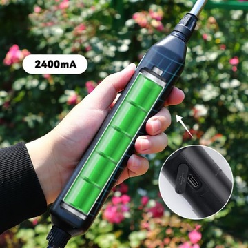 Пистолет для полива сада Портативный пистолет-распылитель с 3 насадками