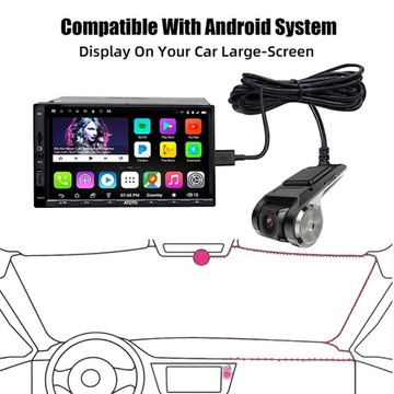 АВТОМОБИЛЬНЫЙ РЕГИСТРАТОР 2 В 1 WIFI USB