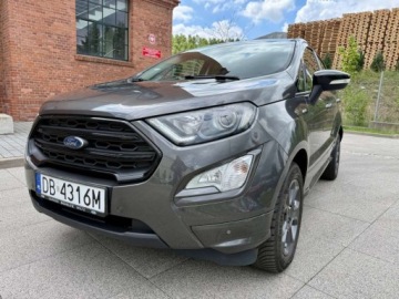 Ford Ecosport II SUV Facelifting 1.5 TDCi EcoBlue 125KM 2019 Ford EcoSport LedNaviPodgrzewana SzybaPDCCzarny DachNowy Rozrzad 1.5