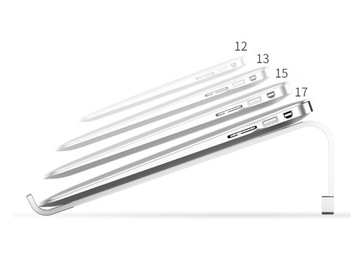 УНИВЕРСАЛЬНАЯ СЕРЕБРЯНАЯ ПОДСТАВКА ДЛЯ НОУТБУКА