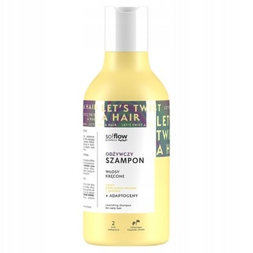 So!Flow odżywczy szampon do włosów kręconych melon/aloes 400ml