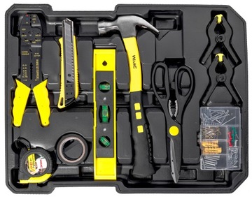 Набор инструментов битов из инструментов Queys Suitcase 246 CRV Элементы