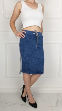 #SEXY - ЖЕНСКАЯ - ЮБКА - В ПОЛОСКУ - СВИТШОТ