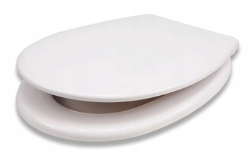 СИДЕНЬЕ ДЛЯ УНИТАЗА WAVE МЕДЛЕННО ЗАКРЫВАЮЩЕЕСЯ, ЖЕСТКОЕ, СЪЕМНЫЕ ПЕТЛИ, WAVE 75470