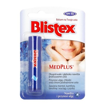 BLISTEX balsam do ust MEDPLUS nawilżający