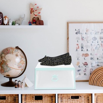 ПРОЗРАЧНАЯ, ПРОЧНАЯ КОРОБКА ДЛЯ ОБУВИ С ЯЩИКОМ (БОЛЬШАЯ)