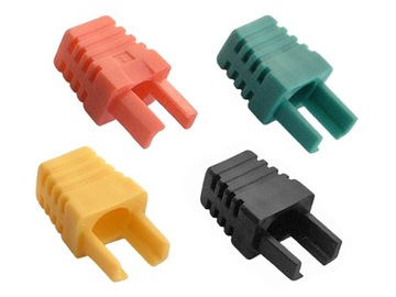 Osłona odgiętka wtyku RJ45/8P8C wewnętrzna kolorowa 100szt