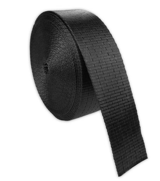 Ремень из полиэстера, ширина 50мм, 7,5T, черный