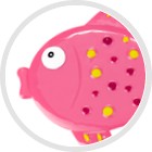 CANPOL BATH TOYS МИНИ-КОВРИКИ ДЛЯ ВАННЫ 5 шт.